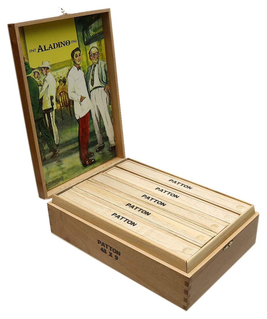 Aladino Corojo Patton Box of 10