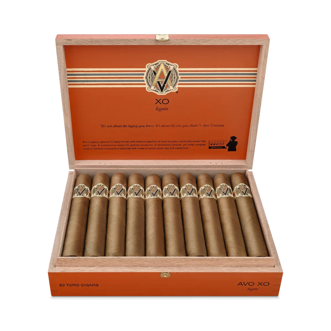 Avo XO Legato Toro Box of 20