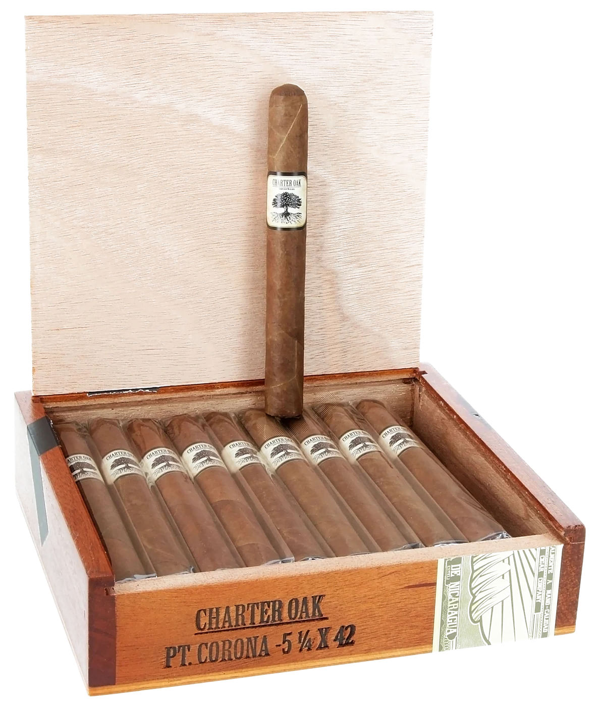 Foundation Charter Oak Habano Petite Corona Box of 20