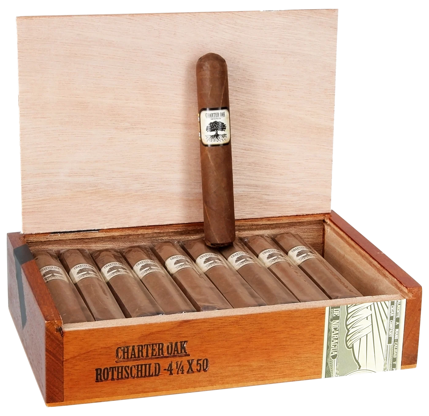 Foundation Charter Oak Habano Rothschild Box of 20