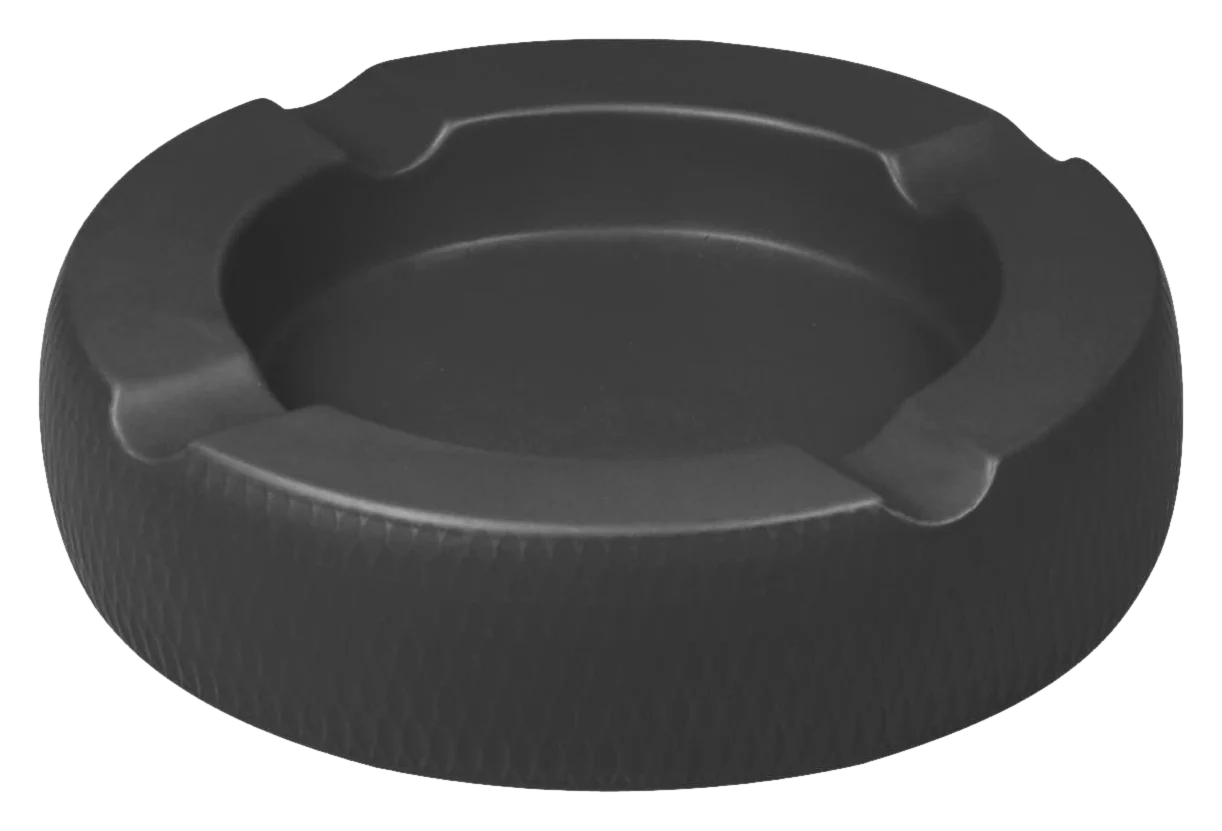 Passatore Ceramic Cigar Ashtray - Black
