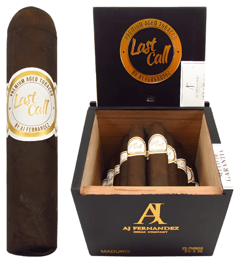 A.J. Fernandez Last Call Maduro Chiquitas Box of 25