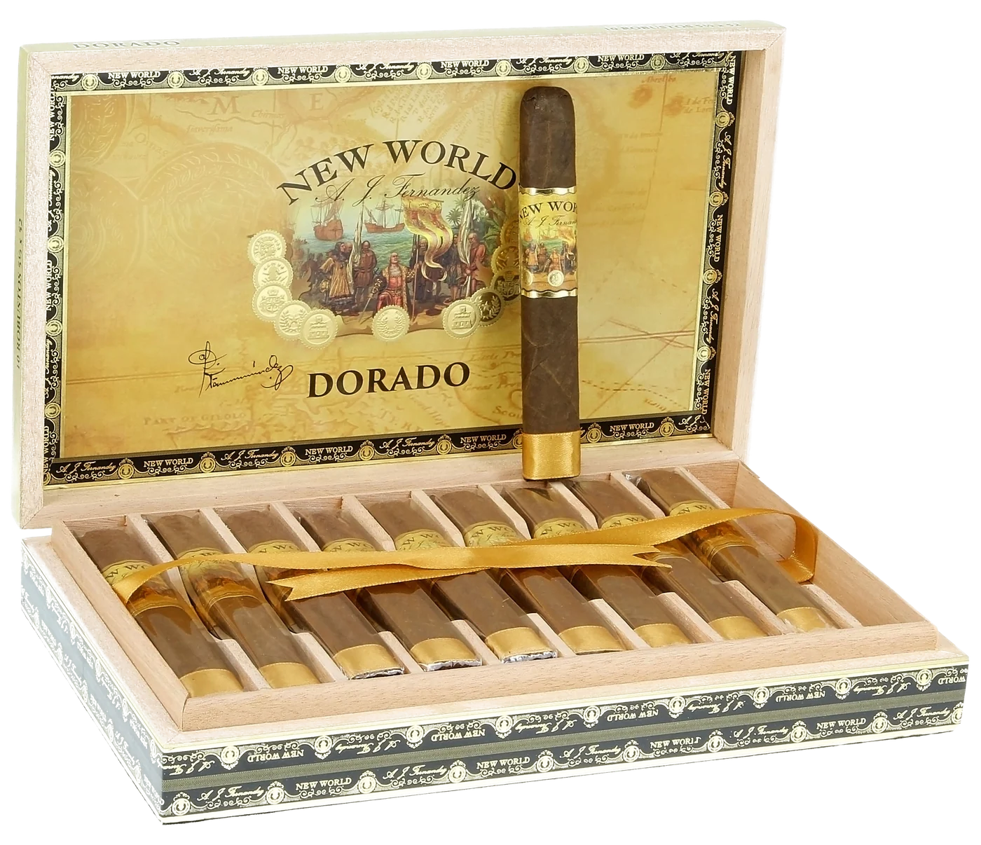 A.J. Fernandez New World Dorado Robusto Box of 10