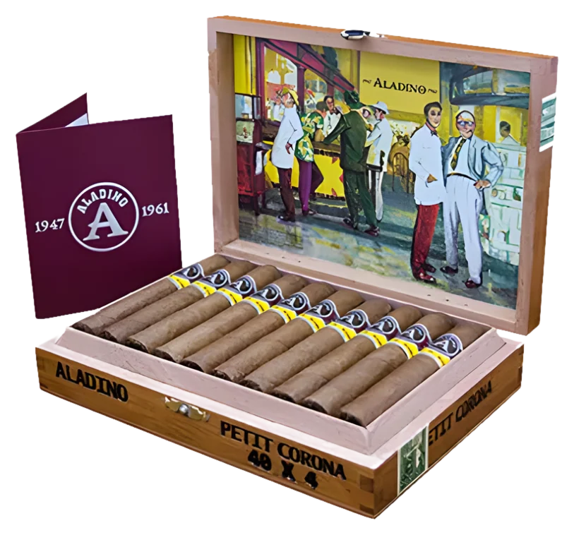 Aladino Corojo Petit Corona Box of 20