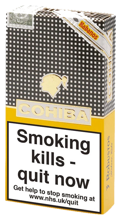 Cohiba Robustos Pack of 3
