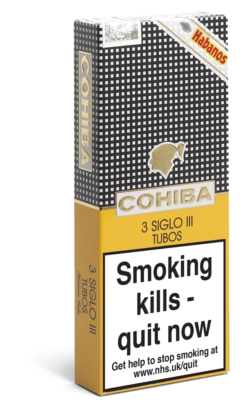 Cohiba Siglo III Tubos Pack of 3