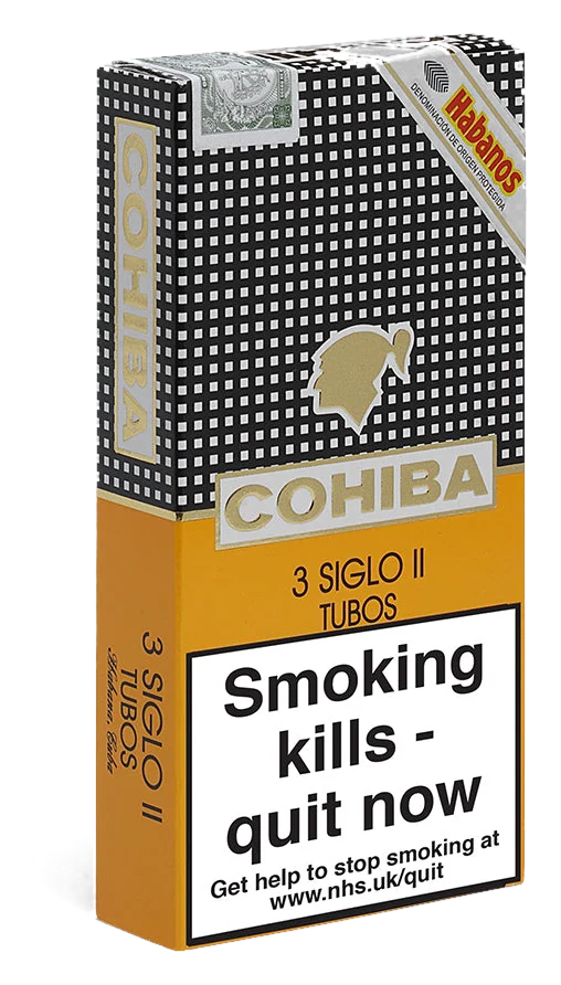 Cohiba Siglo II Tubos Pack of 3