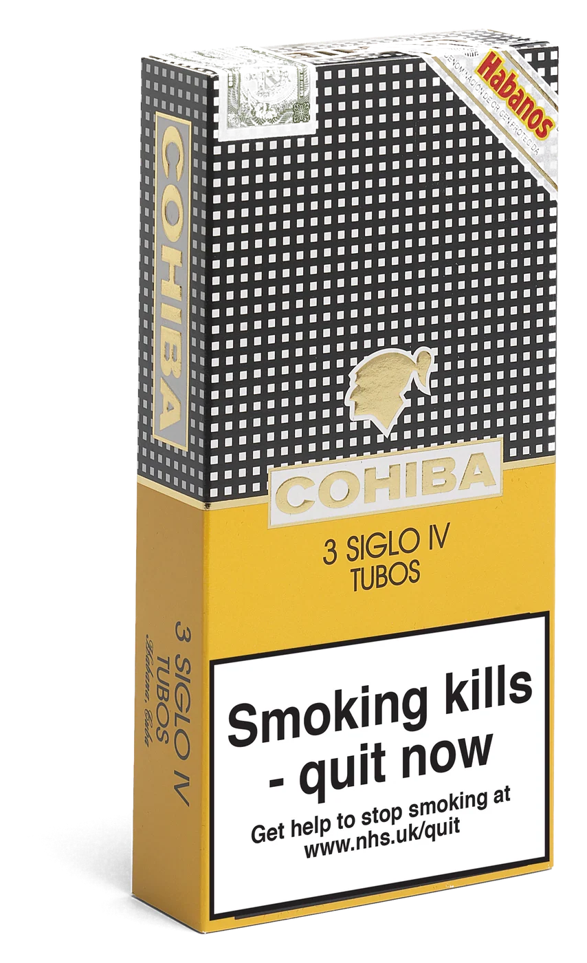 Cohiba Siglo IV Tubos Pack of 3
