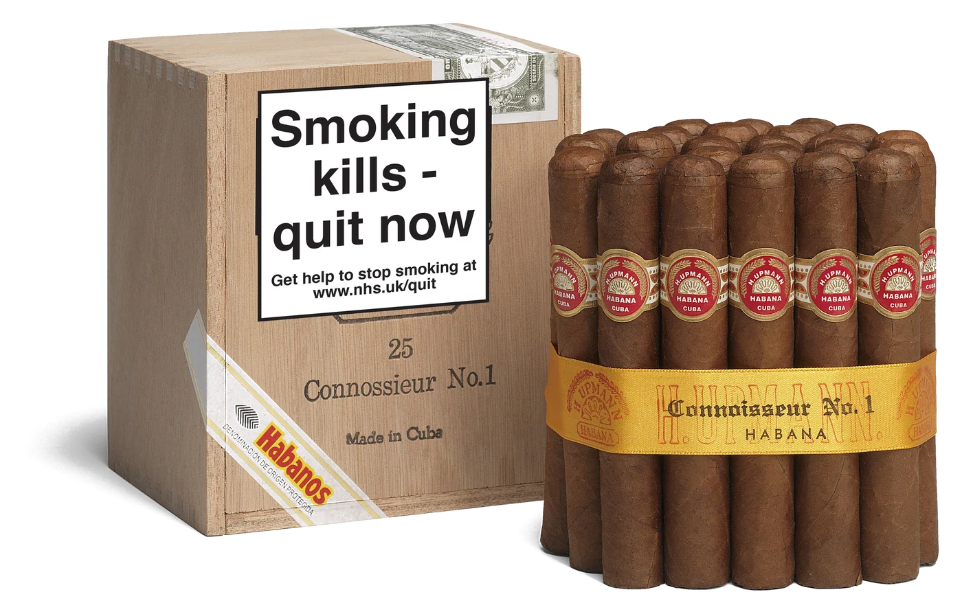H. Upmann Connoisseur No. 1 Box of 25