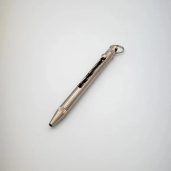 Cigarspear Titanium - Brushed Titanium