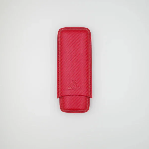 NeoCase Carbon Series 2 Cigar Case - Carbon Crimson