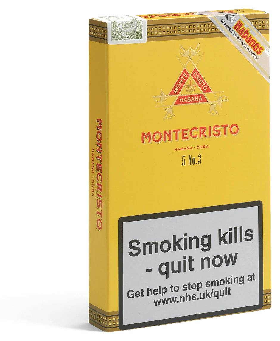 Montecristo No. 3 Pack of 5