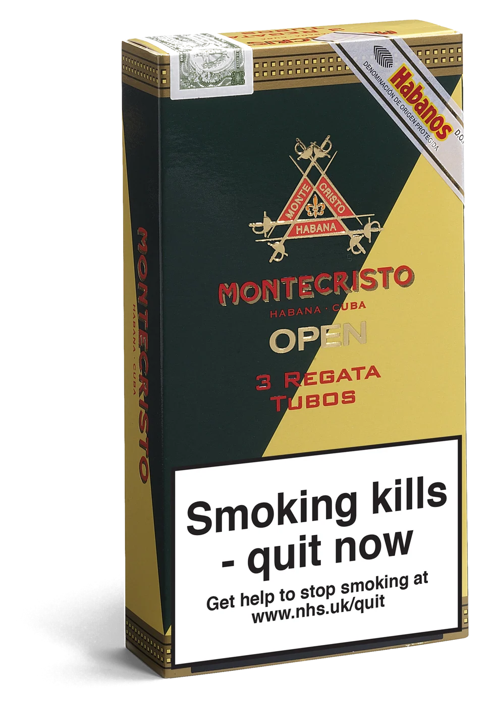 Montecristo Open Regata Tubos Pack of 3