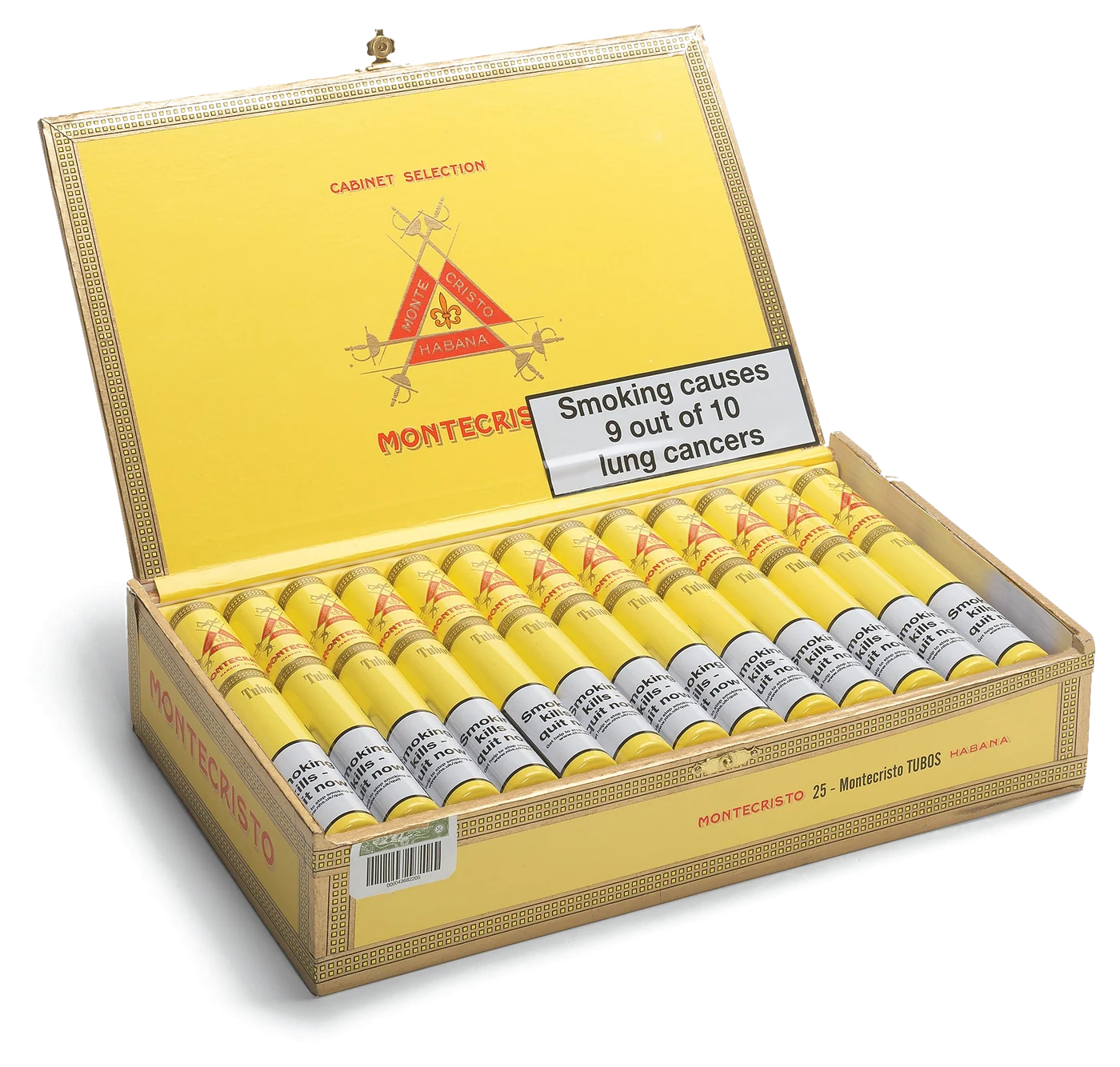 Montecristo Tubos Box of 25