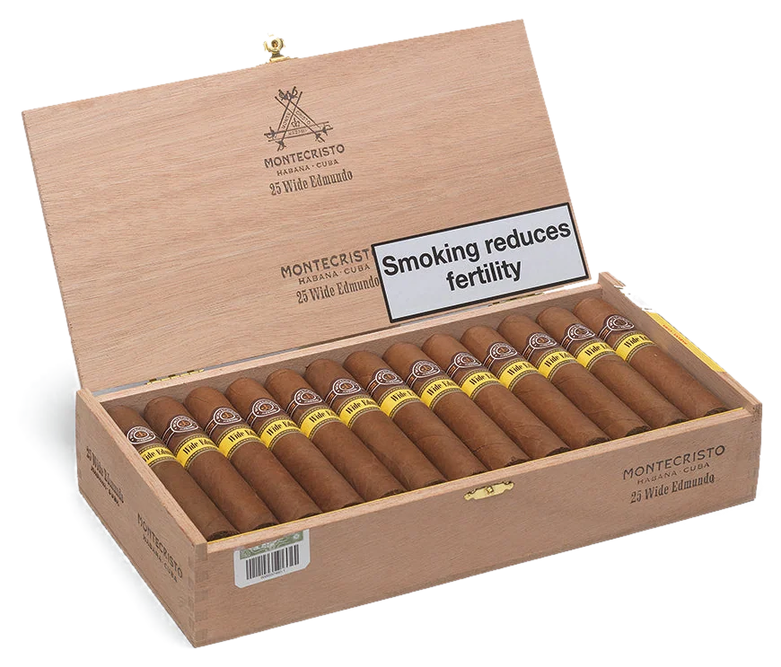 Montecristo Wide Edmundo Box of 25