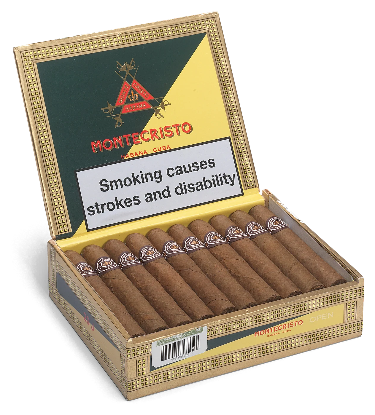 Montecristo Open J Box of 20