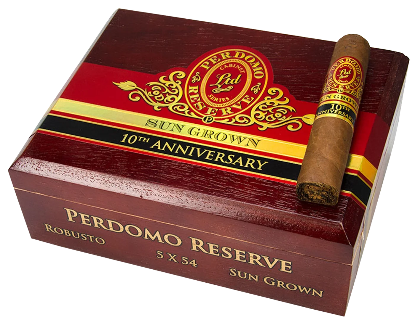 Perdomo Reserve 10th Anniversary Sungrown Robusto Box of 25