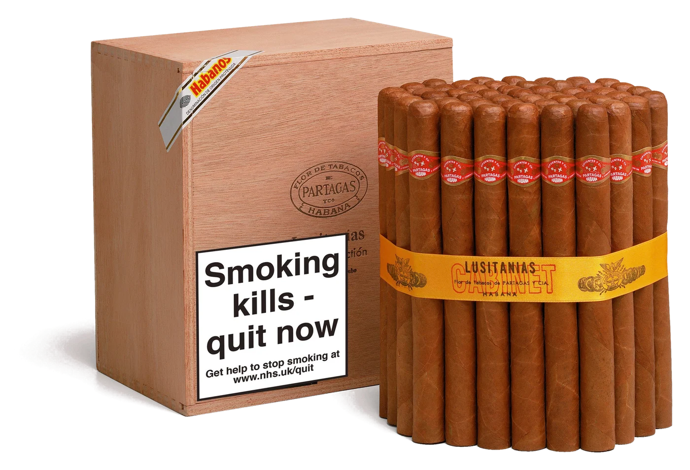 Partagas Lusitania Cabinet of 50