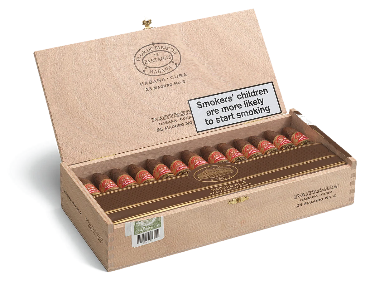 Partagas Linea Maduro No. 2 Box of 25