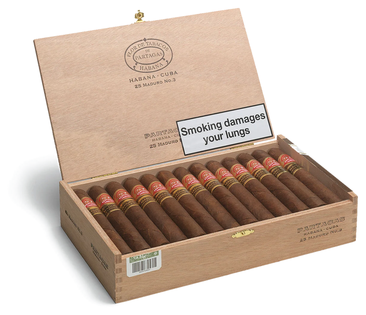 Partagas Linea Maduro No. 3 Box of 25