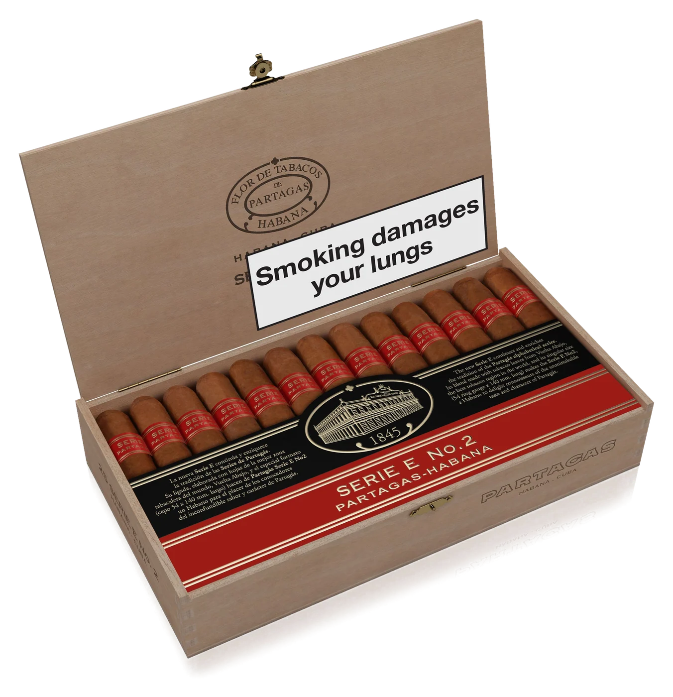 Partagas Serie E No. 2 Box of 25