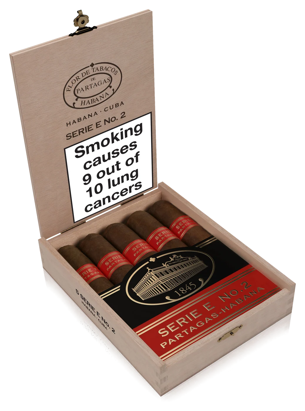 Partagas Serie E No. 2 Box of 5