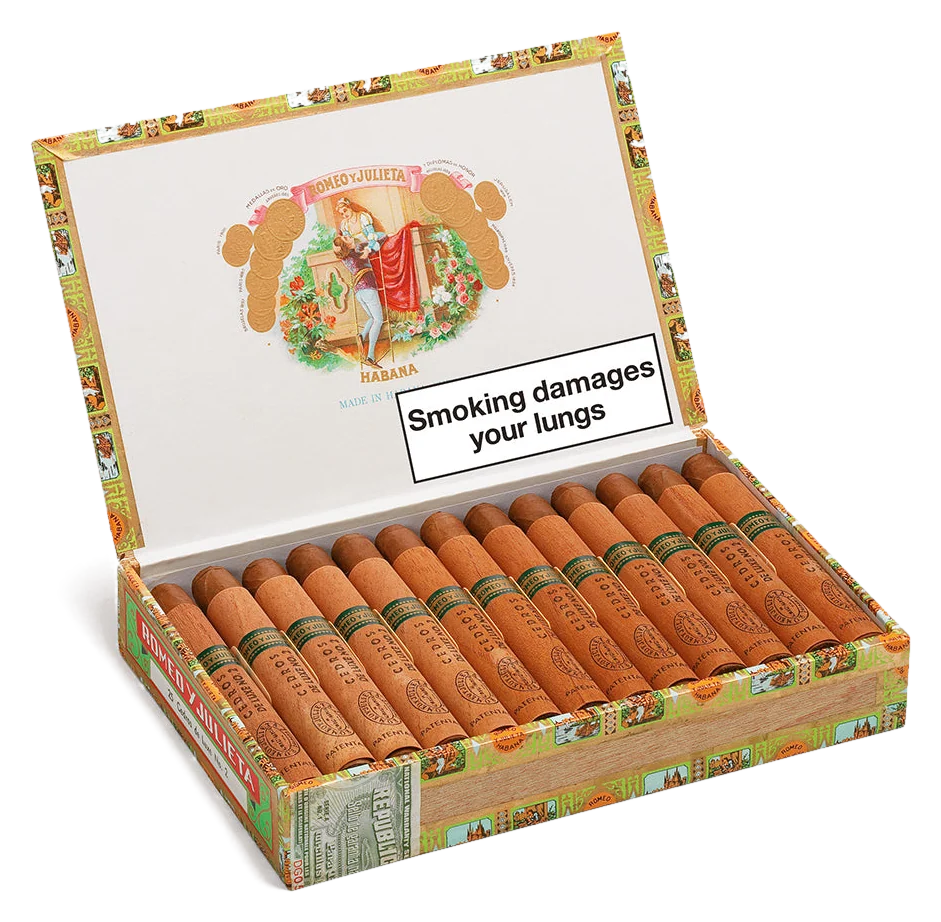 Romeo y Julieta Cedros de luxe No. 2 Box of 25