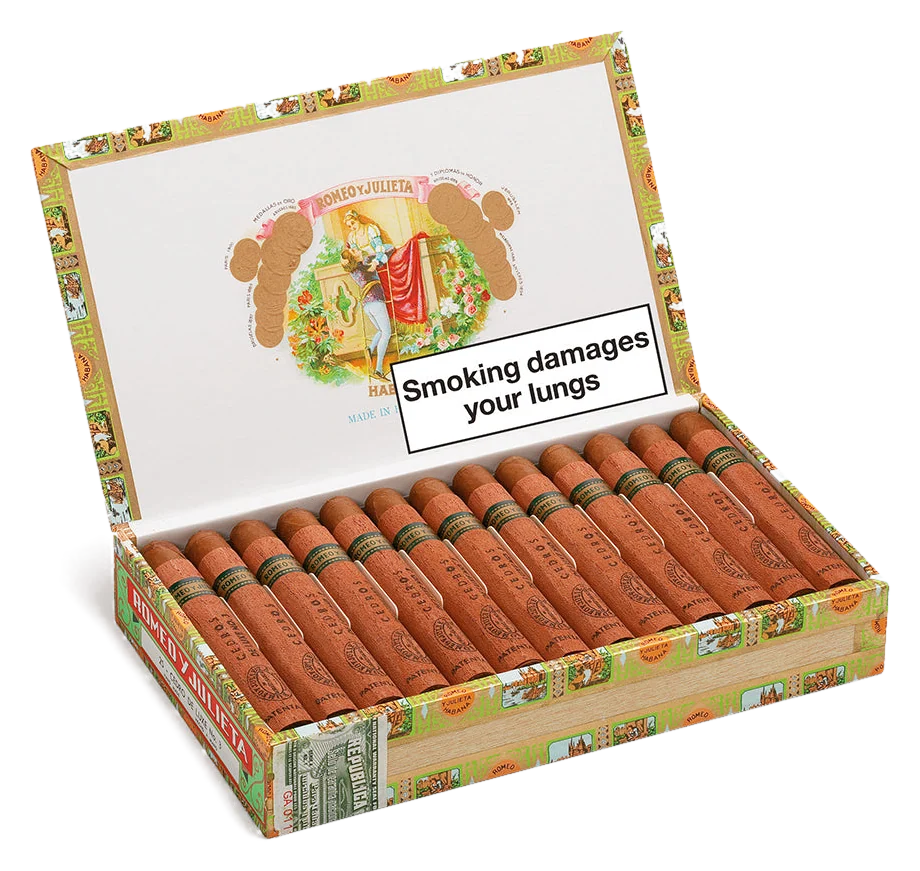 Romeo y Julieta Cedros de luxe No. 3 Box of 25