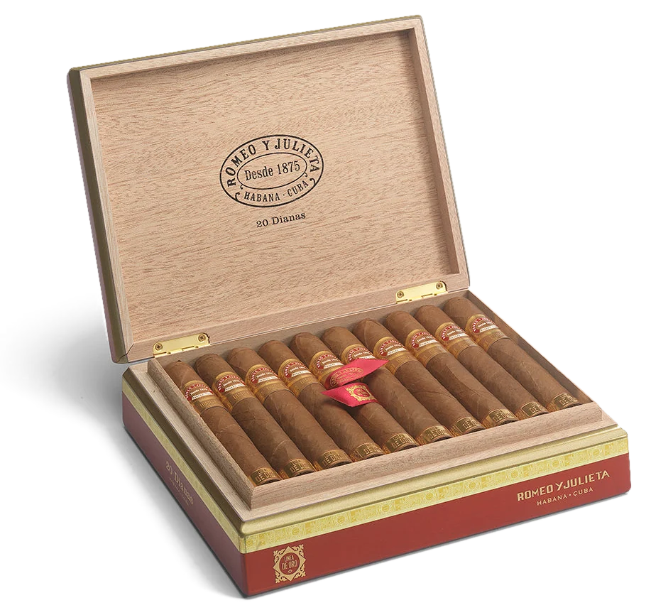 Romeo y Julieta Linea de Oro Dianas Box of 20