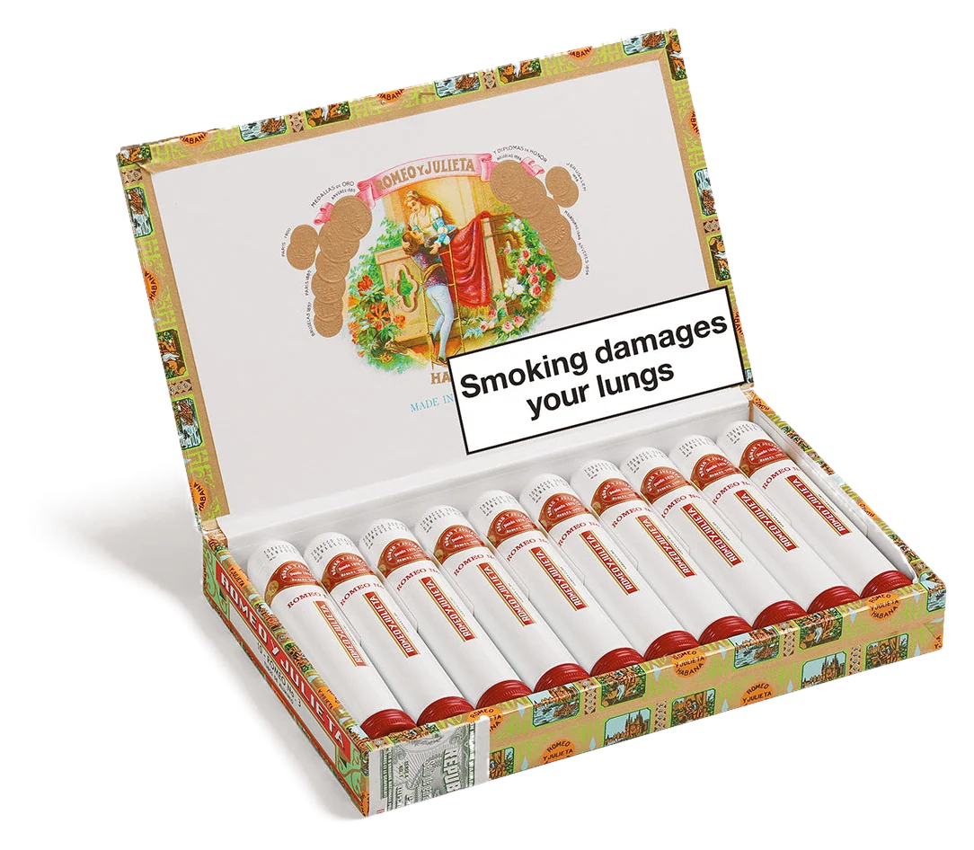 Romeo y Julieta No. 3 Tubos Box of 10