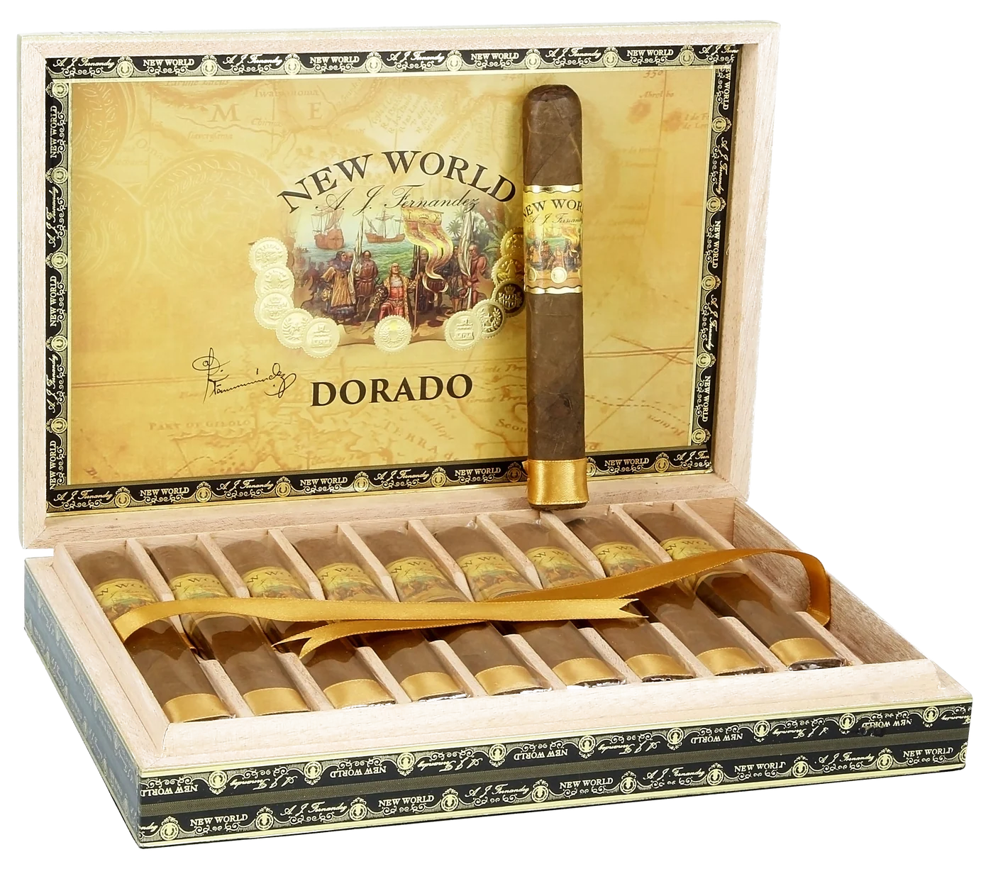 A.J. Fernandez New World Dorado Toro Box of 10
